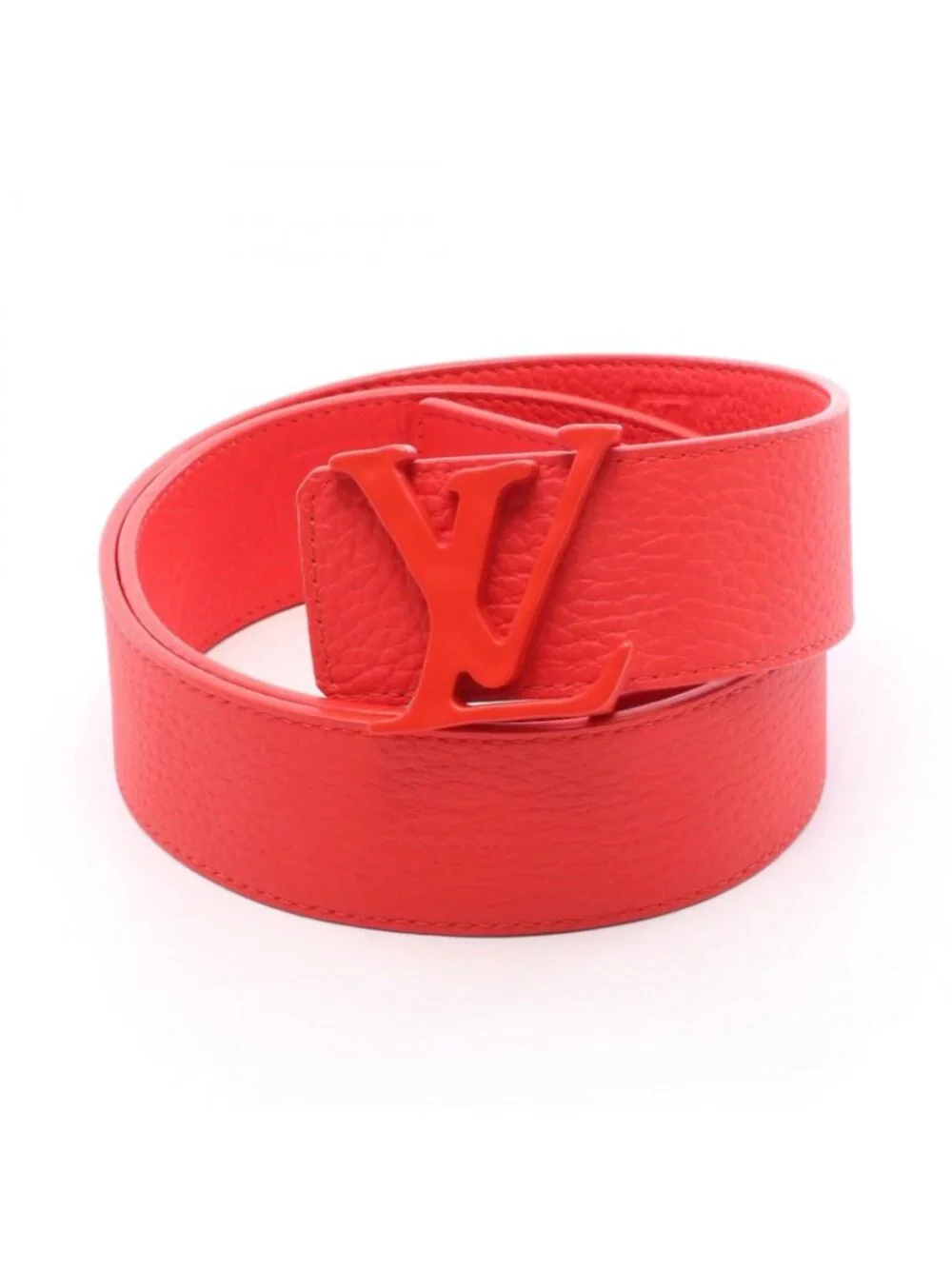Louis Vuitton Belt Ceinture LV Shape Reversible Leather